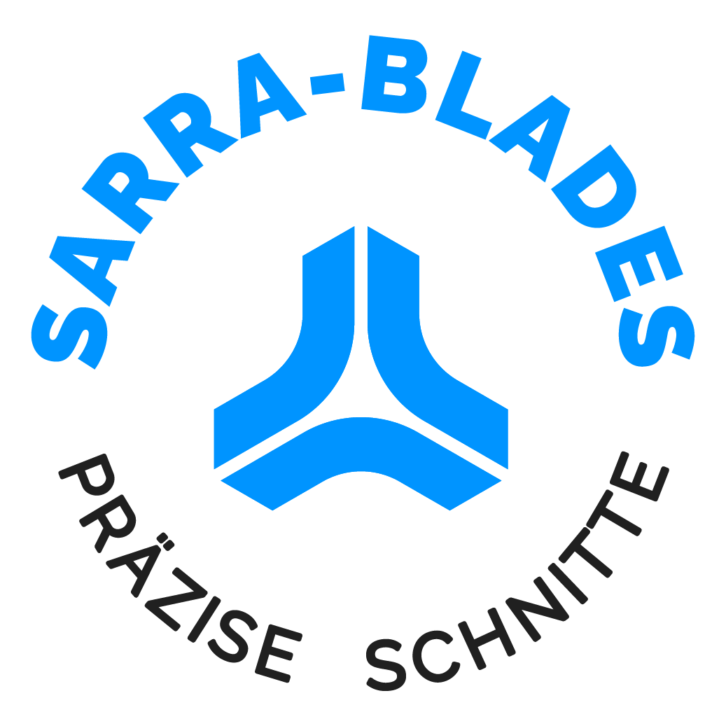 Logo des Herstellers Sarra-Blades für Schaumstoffklingen und Industriemesser