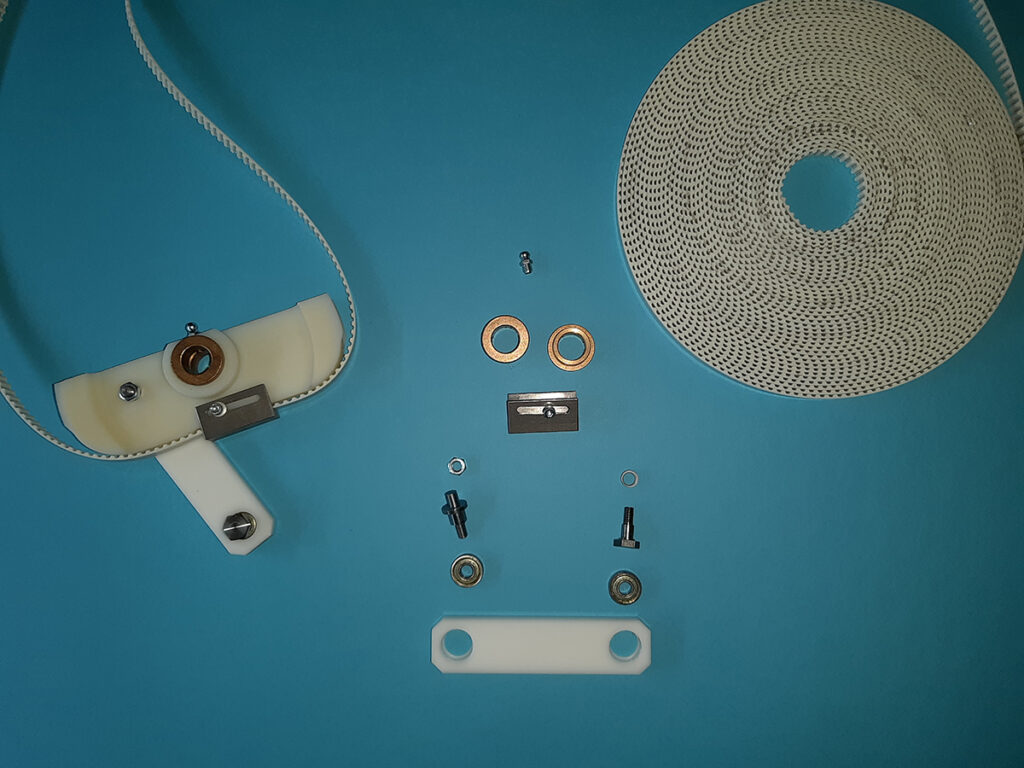 Swing lever made of polyamide for use in industrial machinery